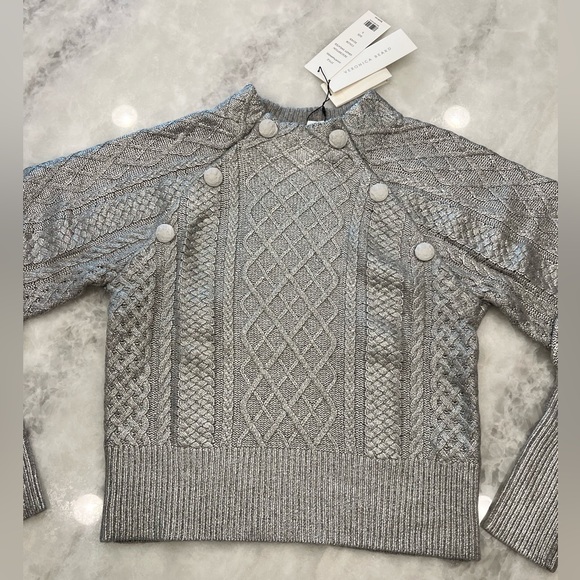 Veronica Beard silver Sweater NWT - Picture 12 of 15